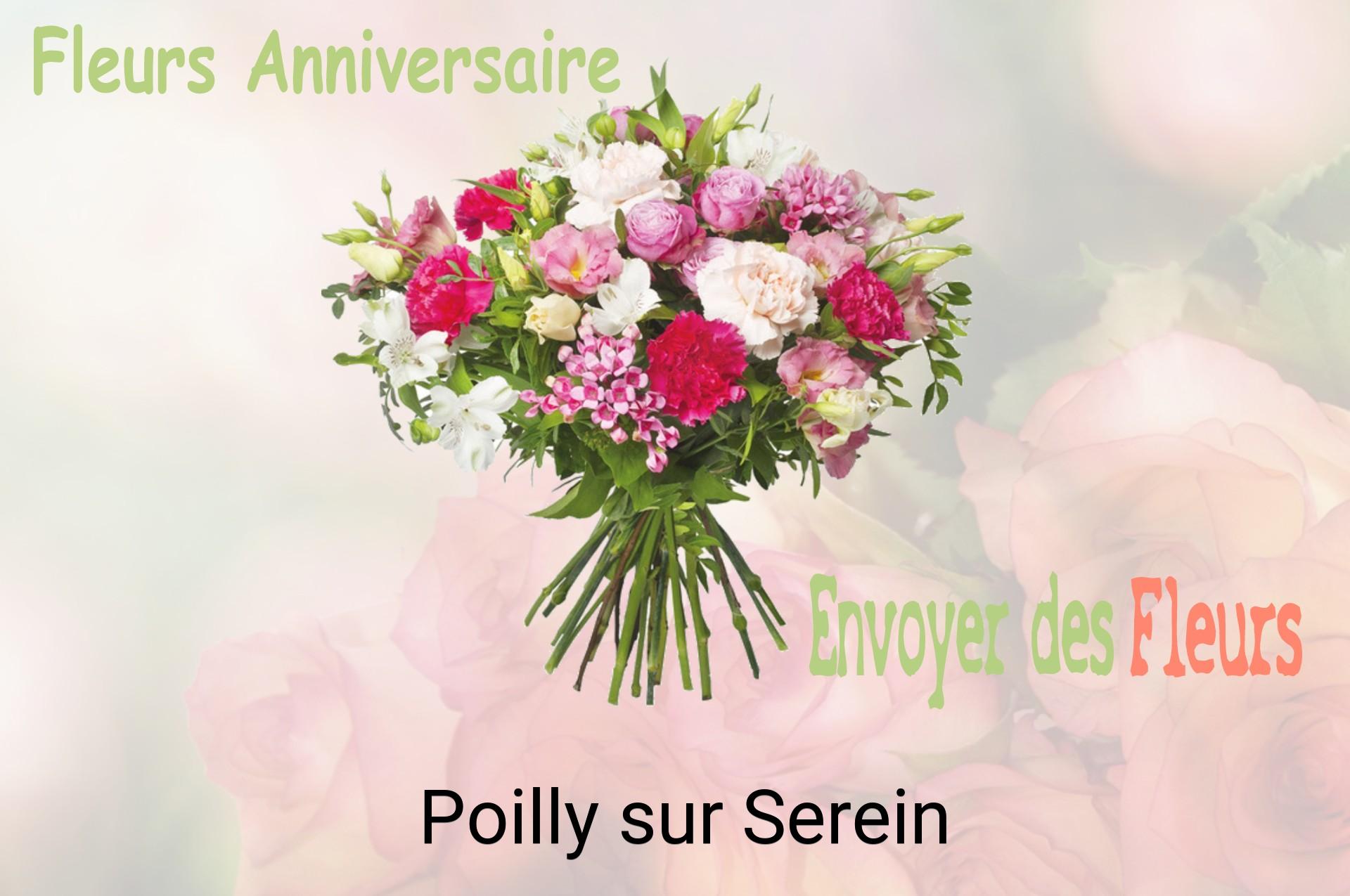 Bouquet de fleurs d’anniversaire livré à Poilly-sur-Serein